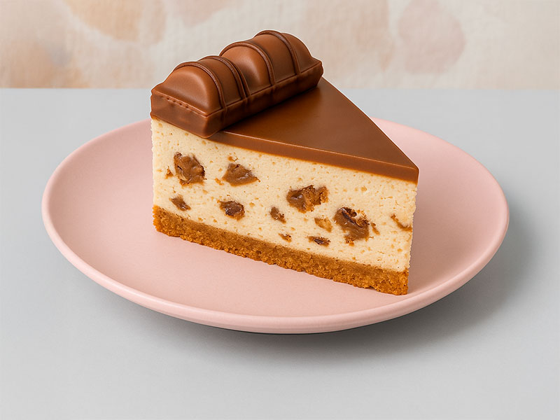 Tarta Cheesecake Kinder